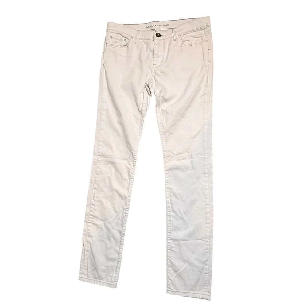 Banana Republic Pale Pink Denim Jeans - Picture 4 of 8